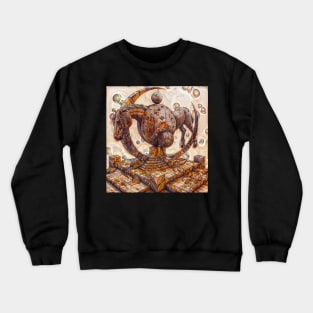 Echoes of Another Universe: Surreal Art Crewneck Sweatshirt